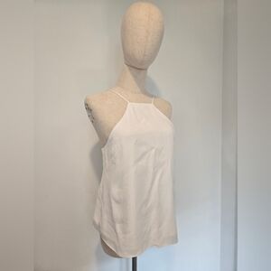 Tank top sexy back white by allen Schwartz